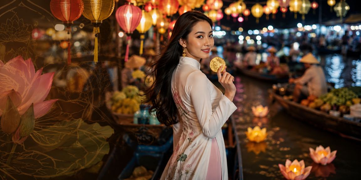 Người dùng tại chợ đêm Cần Thơ tìm hiểu xổ số và lottery trực tuyến