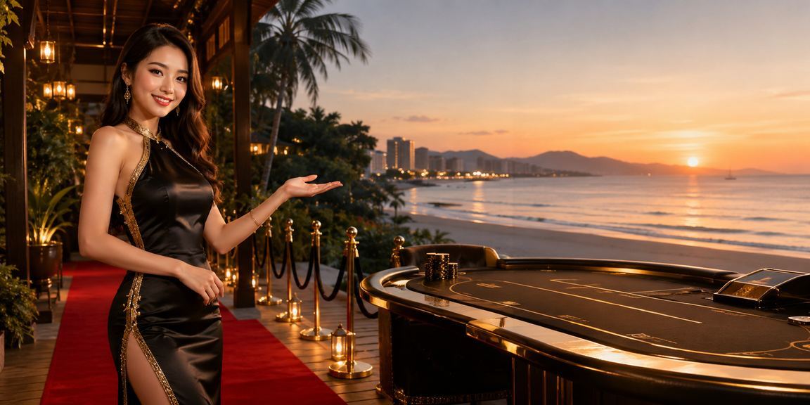 Người chơi baccarat tại Đà Nẵng thưởng thức cà phê Việt Nam bên bàn casino trực tuyến