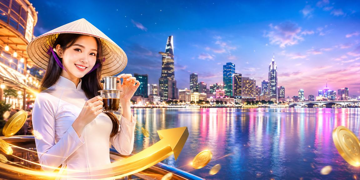 Phụ nữ Việt Nam đội nón lá kiểm tra thưởng rebate tại TP. Hồ Chí Minh